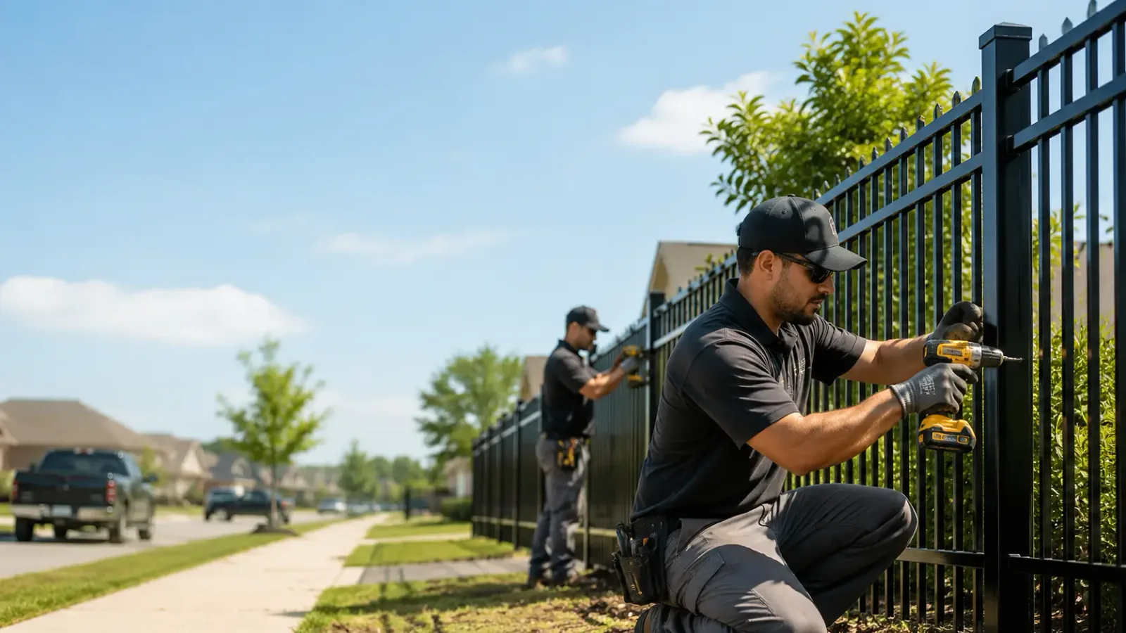 Metal Fence Installation in Union City, TN